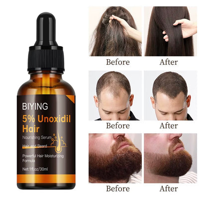Formule hydratante puissante pour les cheveux 30ml, sérum nourrissant pour la barbe et les cheveux, ingrédients à base de plantes, soin lissant pour la croissance des cheveux