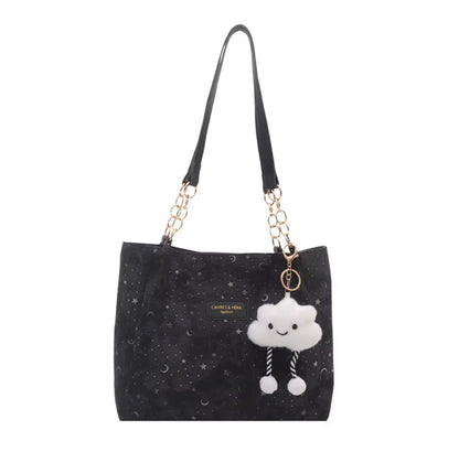 Sac fourre-tout en cuir PU grande capacité avec fermeture éclair, sac à bandoulière tendance pour femme