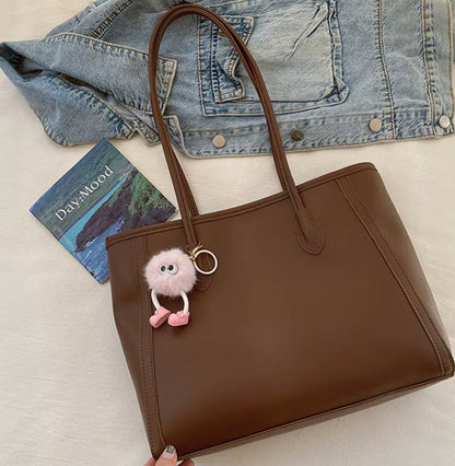 Sac fourre-tout tendance en PU pour femme, collection
Printemps-Été-Automne 2025, résistant à l'eau, sac de voyage à bandoulière