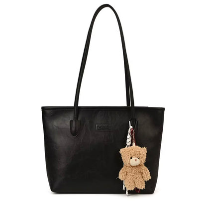 Haut de gamme rétro mode femmes automne fermeture éclair étanche PU sac fourre-tout 2025 nouveau sac à bandoulière grande capacité