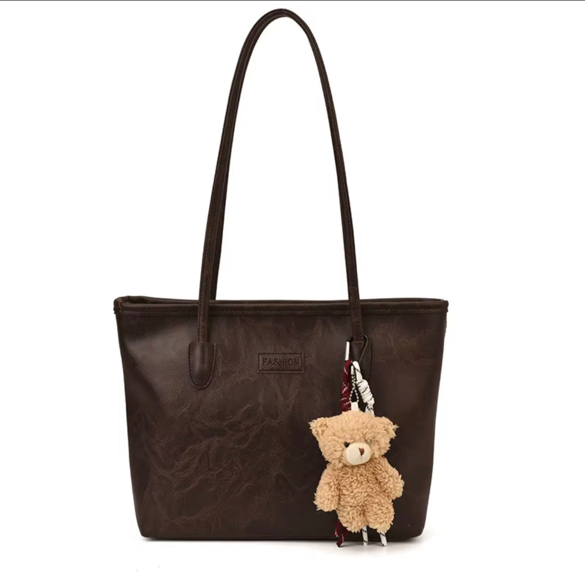 Haut de gamme rétro mode femmes automne fermeture éclair étanche PU sac fourre-tout 2025 nouveau sac à bandoulière grande capacité