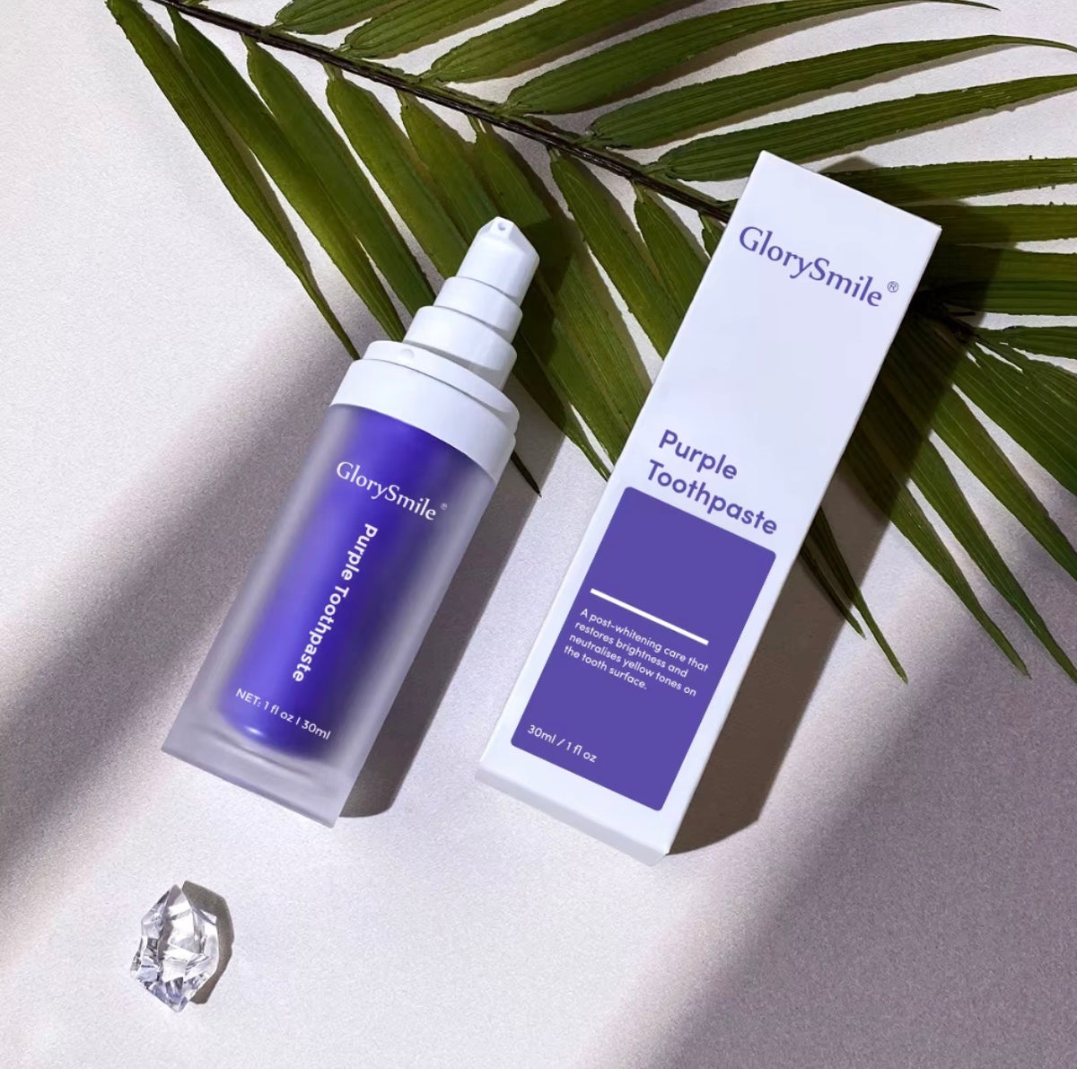 Dentifrice Violet Correcteur de Teinte – Éclat & Sourire Lumineux