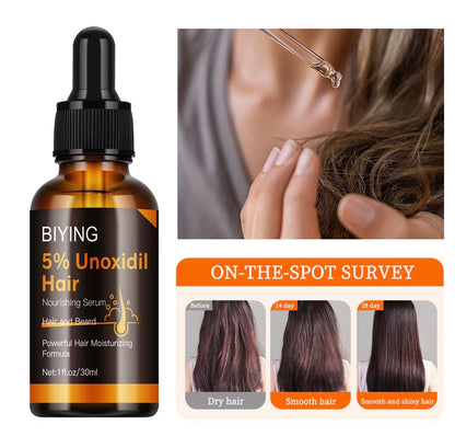 Formule hydratante puissante pour les cheveux 30ml, sérum nourrissant pour la barbe et les cheveux, ingrédients à base de plantes, soin lissant pour la croissance des cheveux