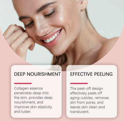 Offre Spéciale Masque Facial au Collagène Crème Visage
Nuit Enveloppant Masque Hydrolysé Pelliculable
Hydratant Gelée Soin Peau Cosmétique Collagène