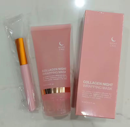 Offre Spéciale Masque Facial au Collagène Crème Visage
Nuit Enveloppant Masque Hydrolysé Pelliculable
Hydratant Gelée Soin Peau Cosmétique Collagène