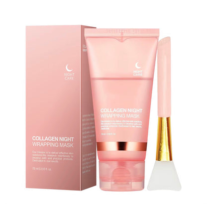 Offre Spéciale Masque Facial au Collagène Crème Visage
Nuit Enveloppant Masque Hydrolysé Pelliculable
Hydratant Gelée Soin Peau Cosmétique Collagène